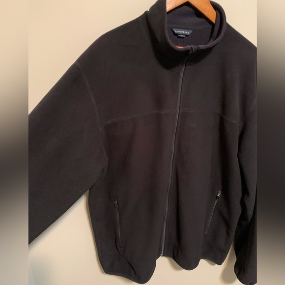 Land’s End Full-Zip Fleece Jacket, size XL/T - Picture 4 of 8